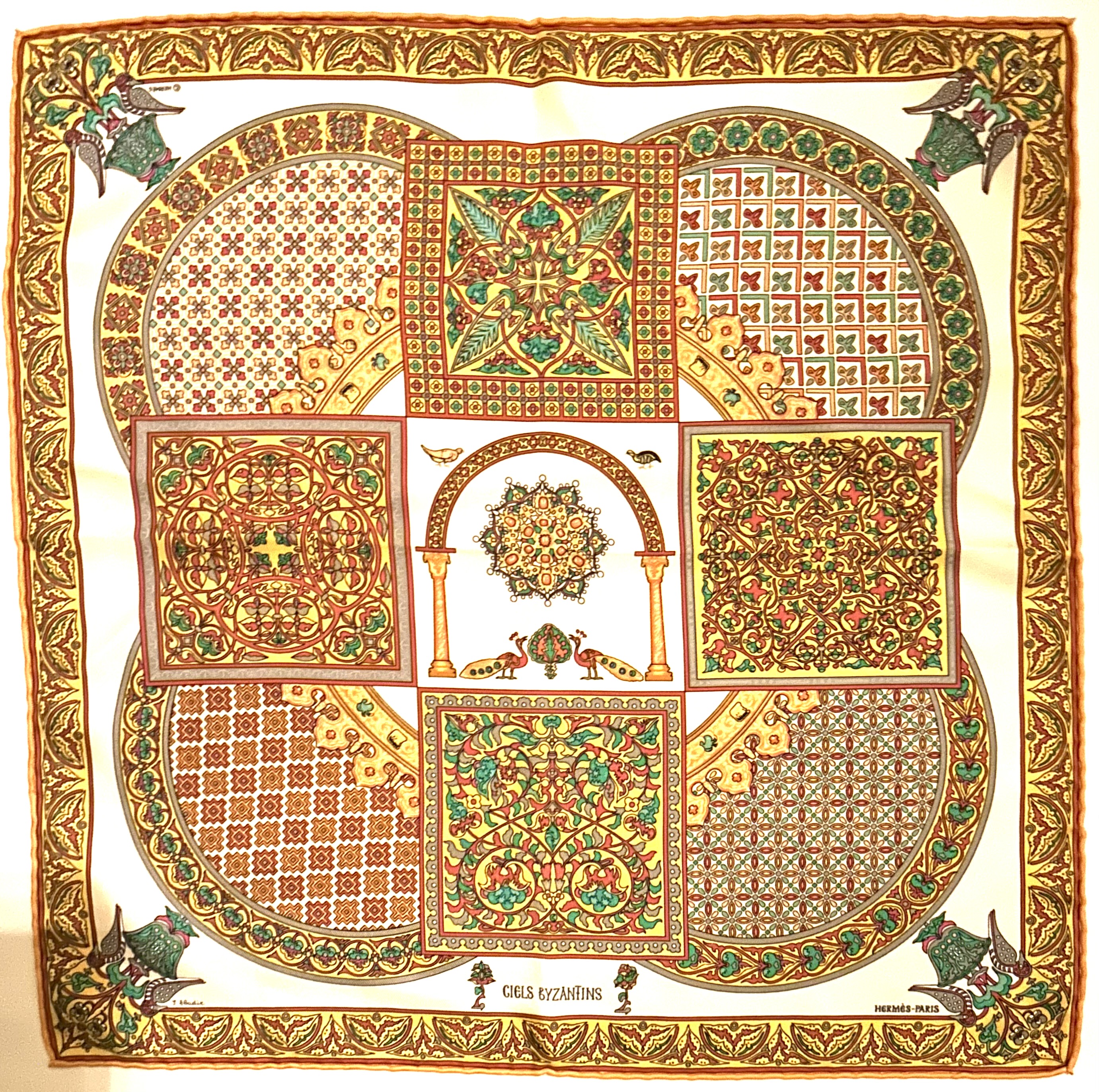 Hermès Ciels Byzantine Pochette Scarf~P77720961