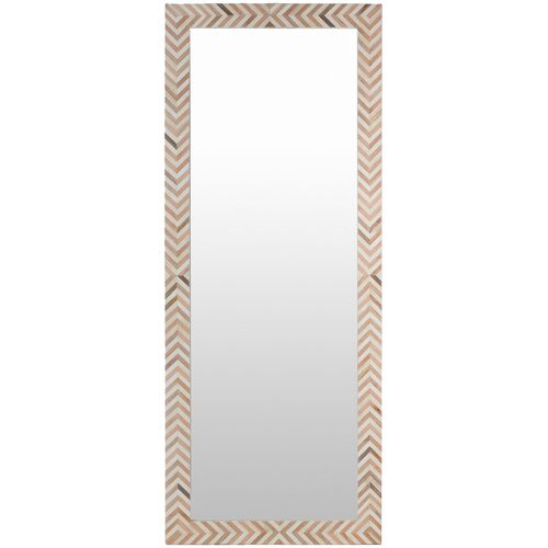 Kiara Floor Mirror, Natural~P77628451