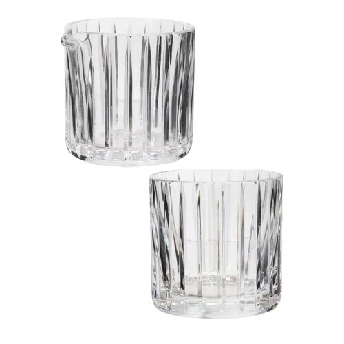 Baccarat Crystal Cream & Sugar