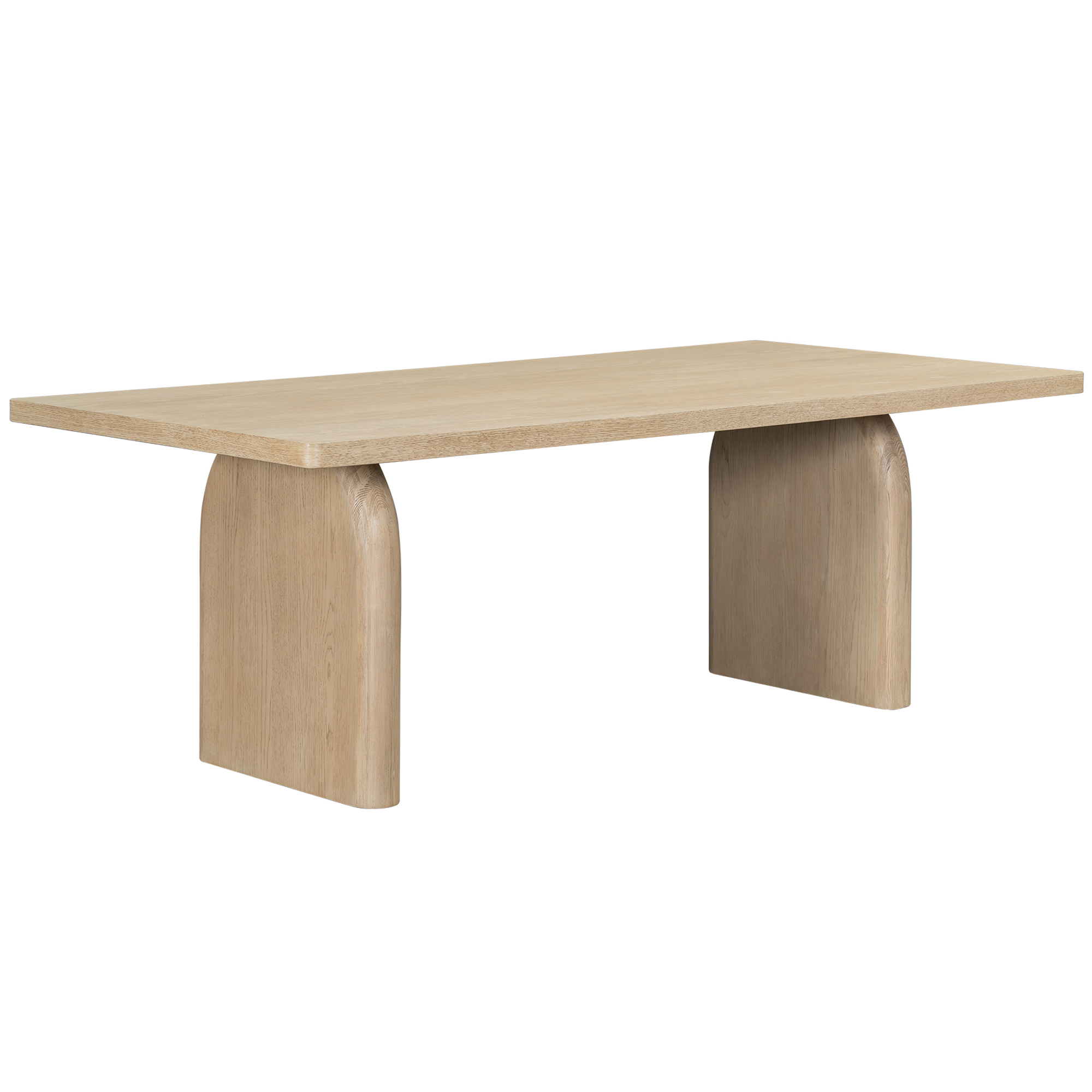 Positano Dining Table, Natural Oak