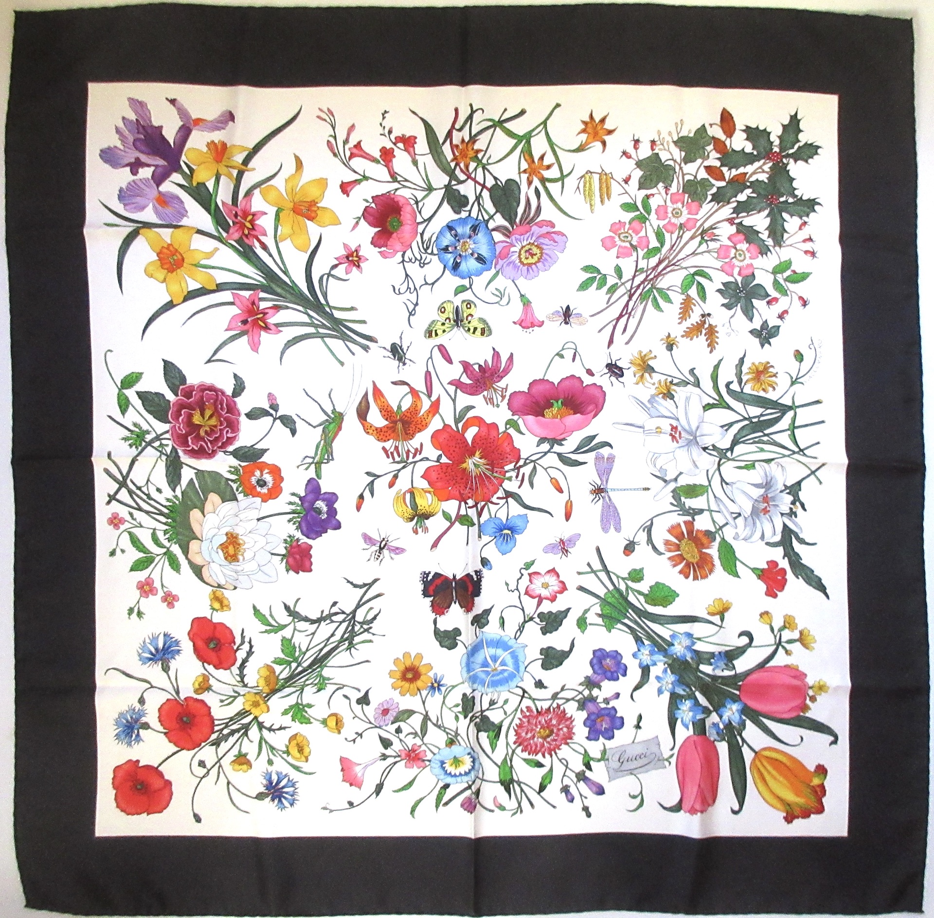 Gucci V. Accornero Botanical Scarf~P77672378