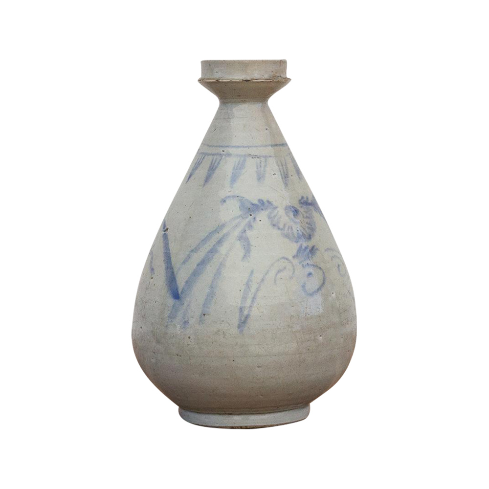 Antique Blue & White Korean Vase~P77658579