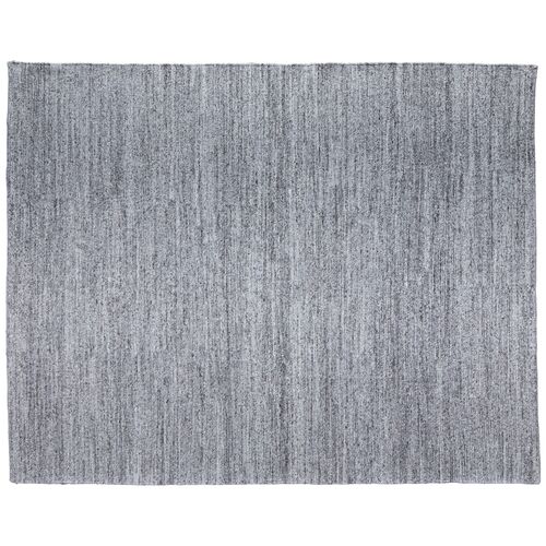 Finley Solid Rug, Gray/Ivory