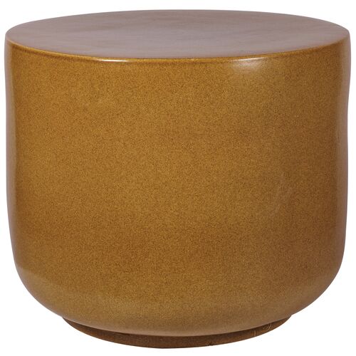 Mars Outdoor Ceramic Tall Side Table