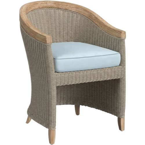 Celestria Outdoor Dining Chair, Natural Teak Celestria Outdoor Dining Chair, Natural Teak