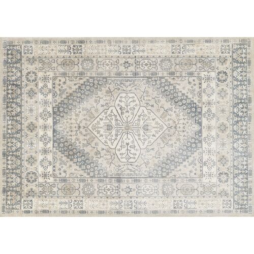 Estelle Hand Loomed Wool/Viscose Rug, Grey Estelle Hand Loomed Wool/Viscose Rug, Grey