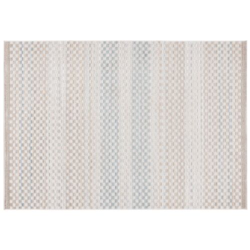 Stella Indoor/Outdoor Rug, Beige/Blue