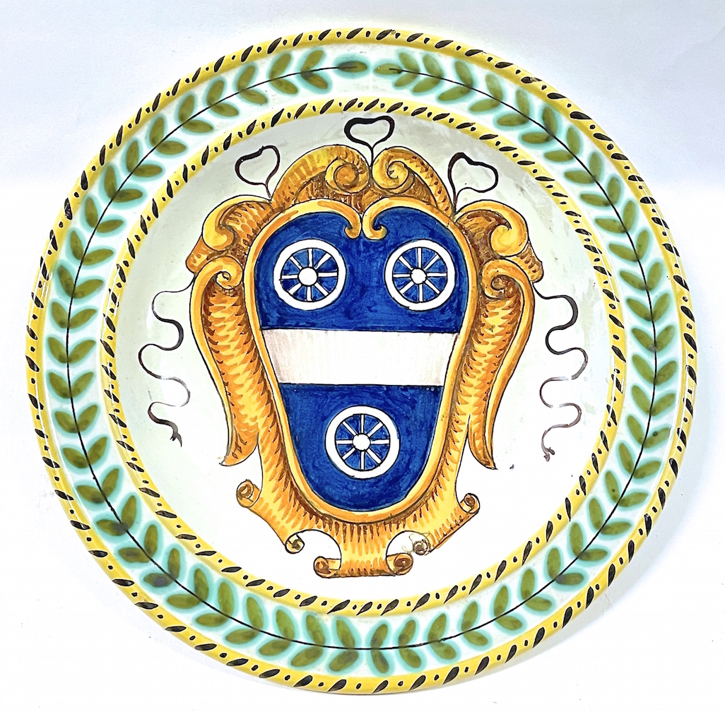 Italian Shield Crest Plate~P77622664
