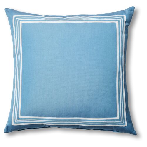 Kit Outdoor Pillow, Blue/White~P77525982