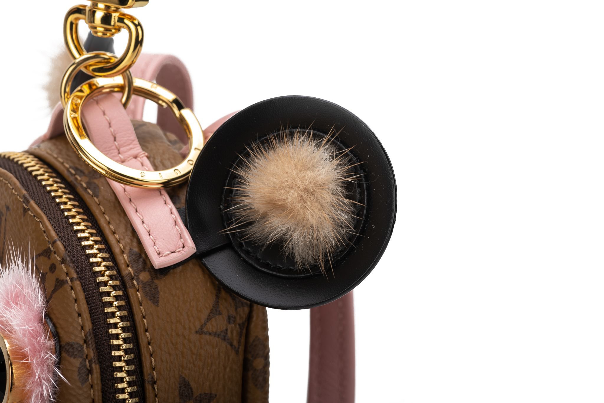 Louis Vuitton Mini Palm Springs Bear Charm - Brown Keychains