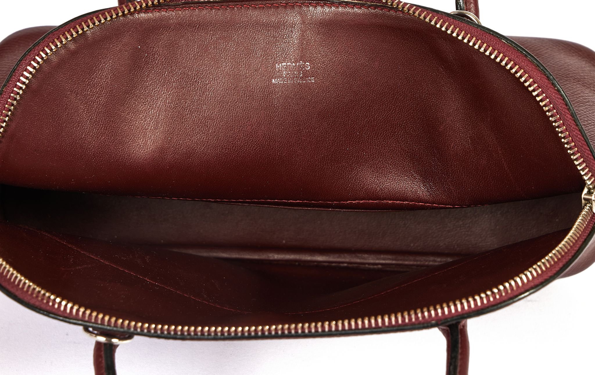 HERMES／BOLIDE 27 Epsom leather Rose azalee T Engraving Shoulder bag 50 –  BRANDSHOP-RESHINE