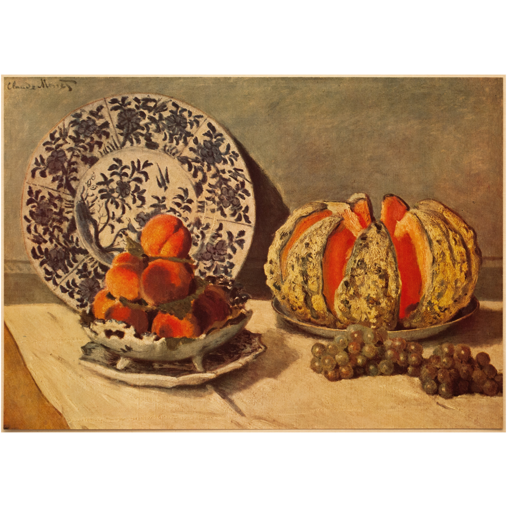 1940 Claude Monet, Still Life w/ Melon~P77557959