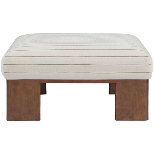 Tovaela Ottoman, Brown Tovaela Ottoman, Brown