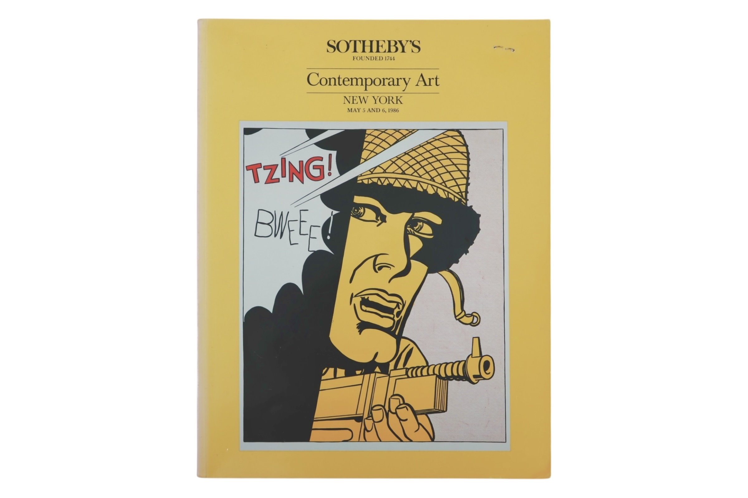 1986 Sotheby's Contemporary Art Catalog~P77733395