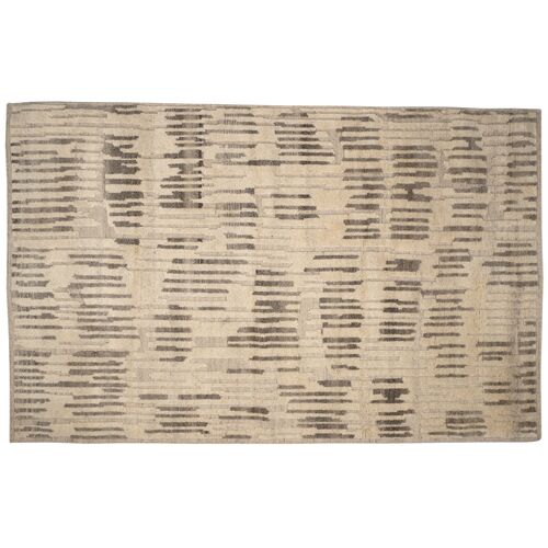 Hicks Hand Knotted Wool Rug, Natural