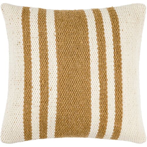 Brett Wool Stripe Accent Pillow