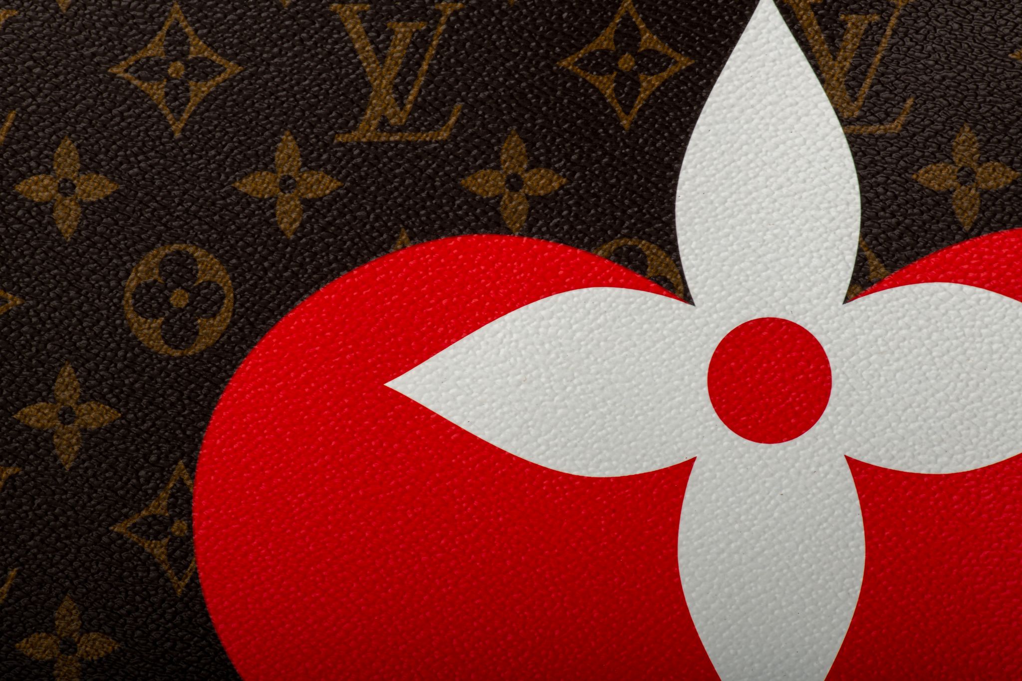 Vuitton Lim.Ed. Heart Monogram Clutch BN - Vintage Lux