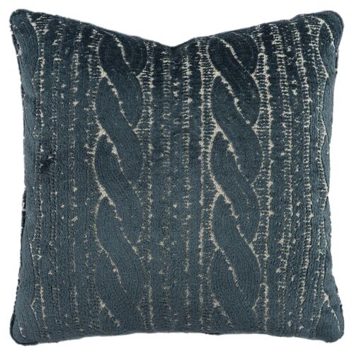 Sweater Pillow, Denim