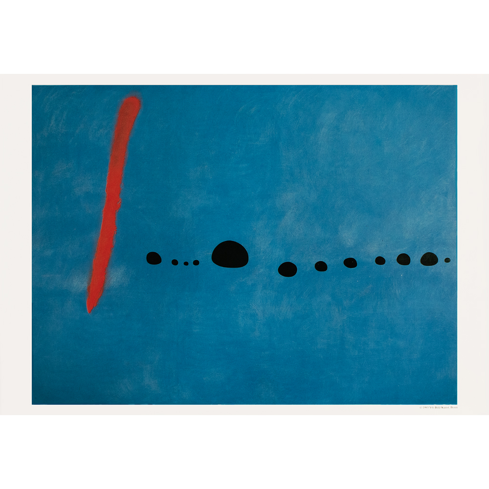 1993 Joan Miro, Blue II Poster 1st Ed.~P77661196