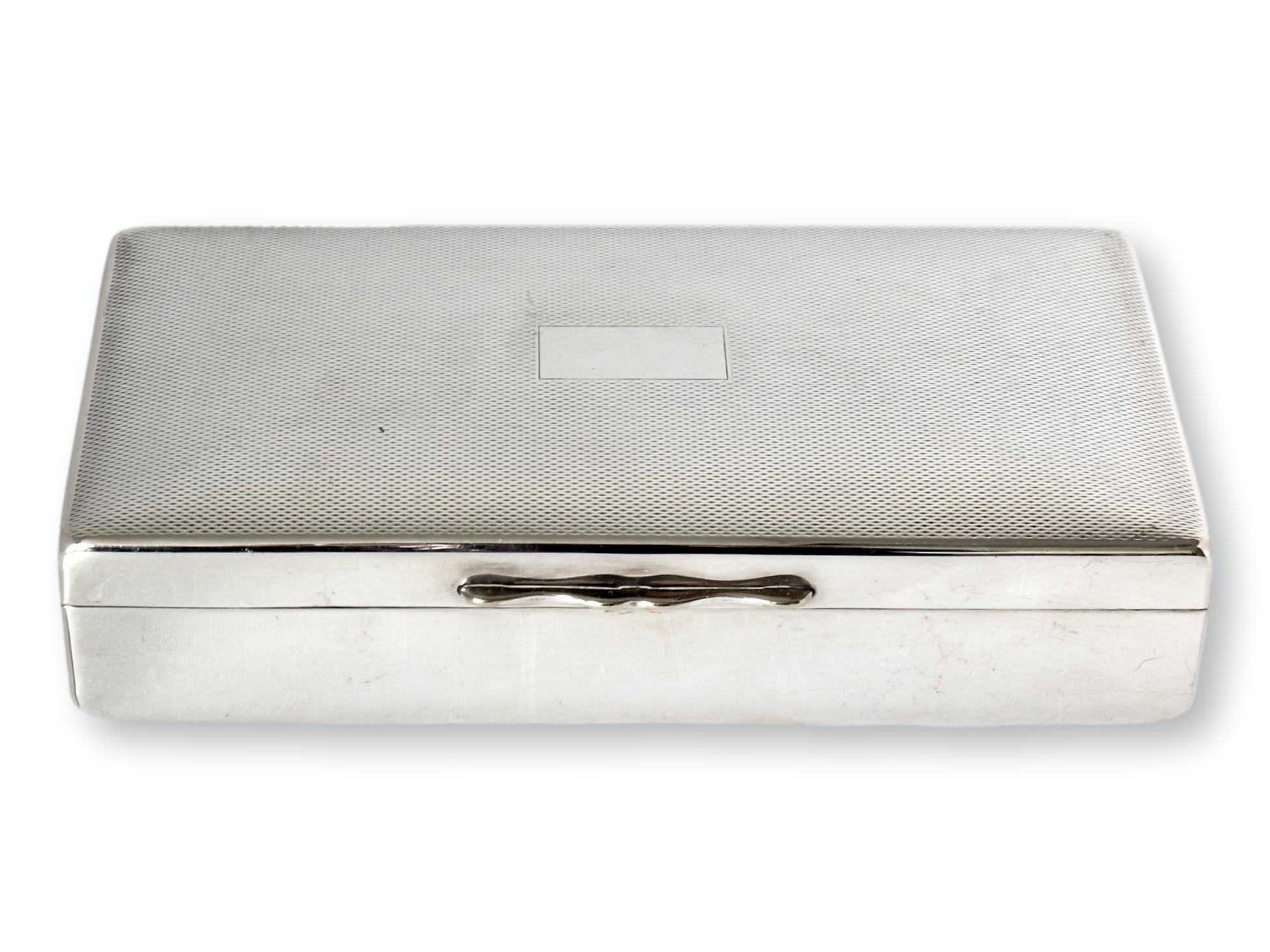 Midcentury Art Deco Cigarette Box