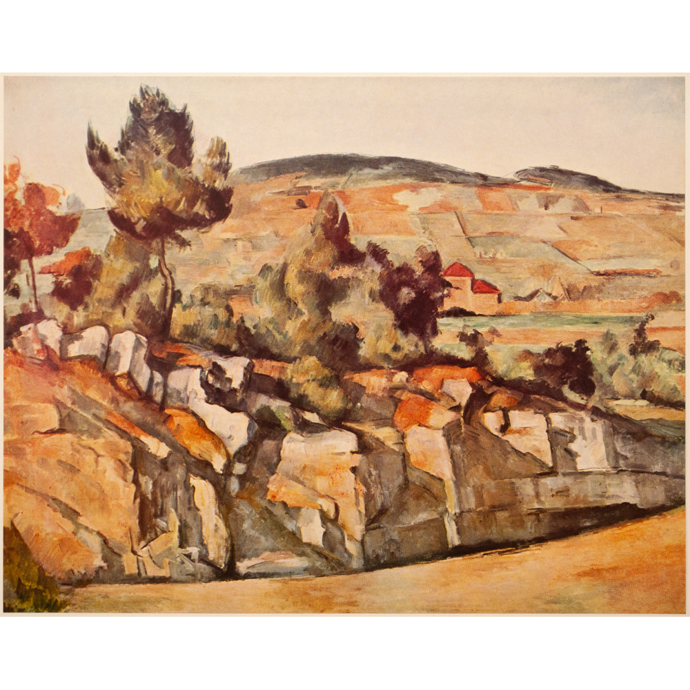 1950s P.Cezanne, Mountains in Provence~P77583622