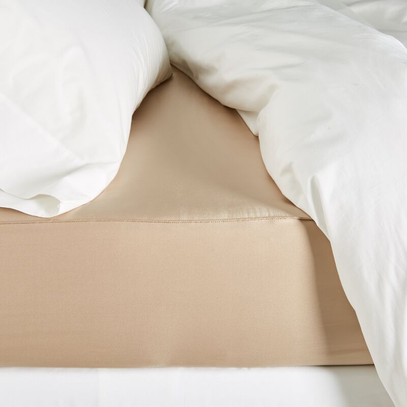 Classic Collection Fitted Sheet, Toasted Almond