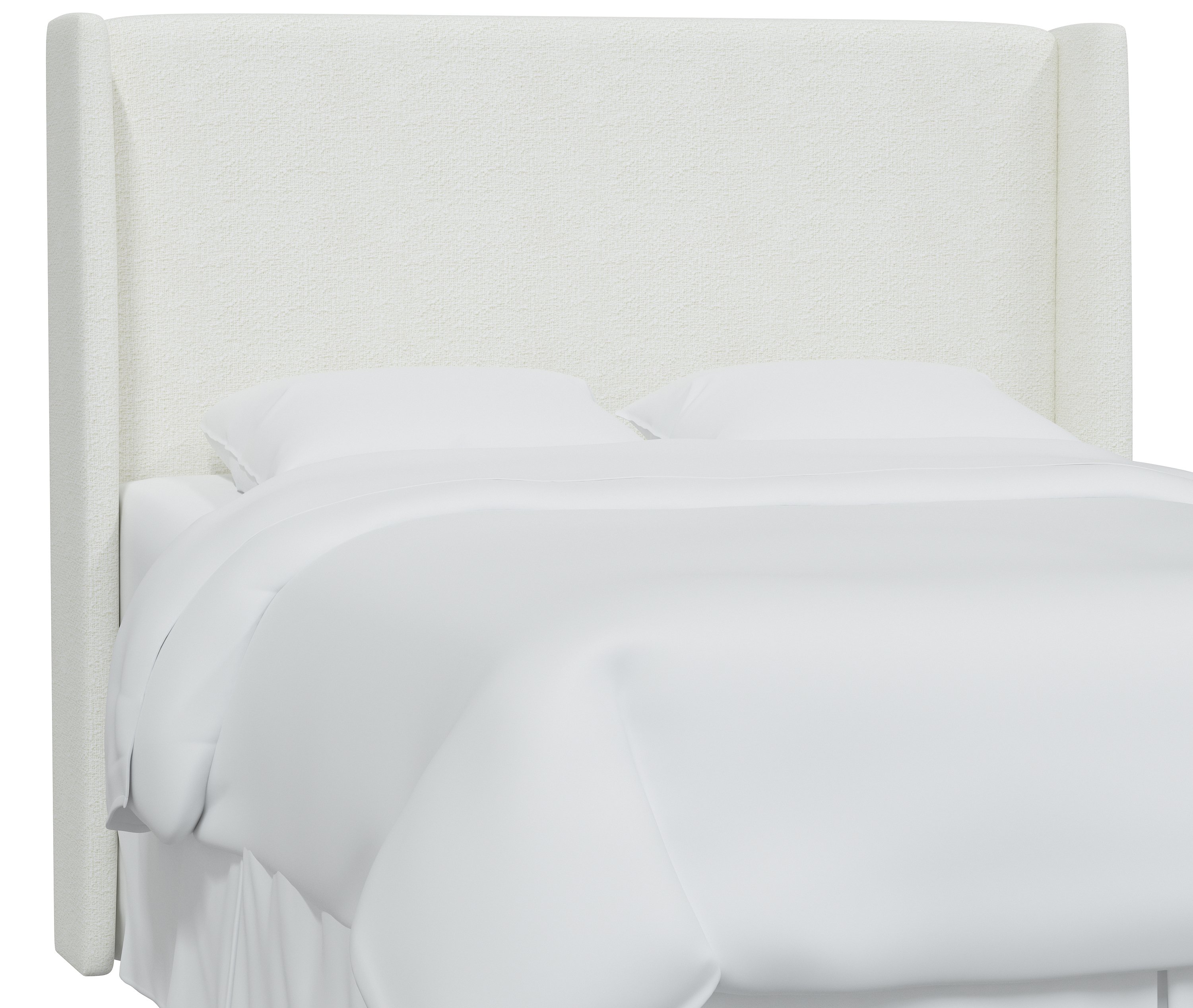 Kelly Linen Wingback Headboard
