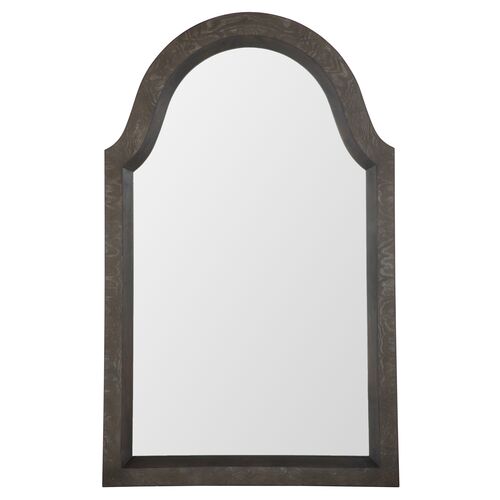 Bronson Arched Wall Mirror, Dark Grey Mindy~P111115484
