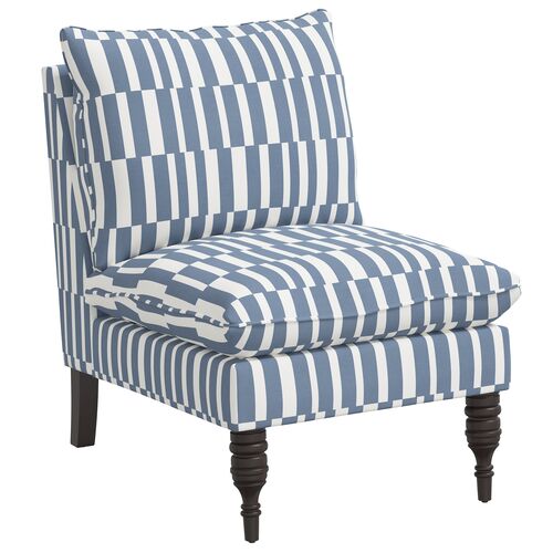 Daphne Slipper Chair, Jump Stripe~P77615294