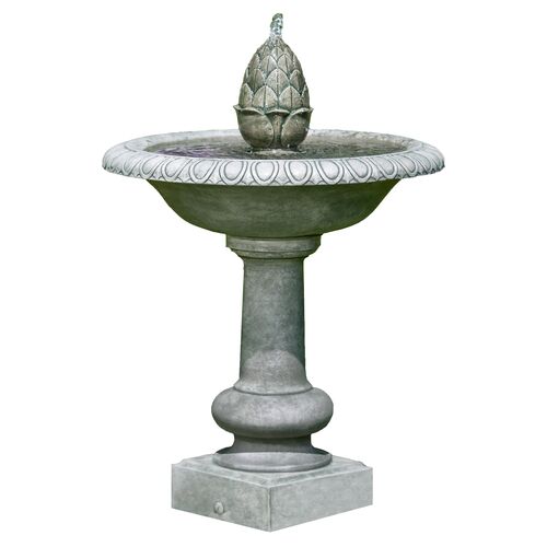 43" Williamsburg Fountain, Alpine Stone~P77542084