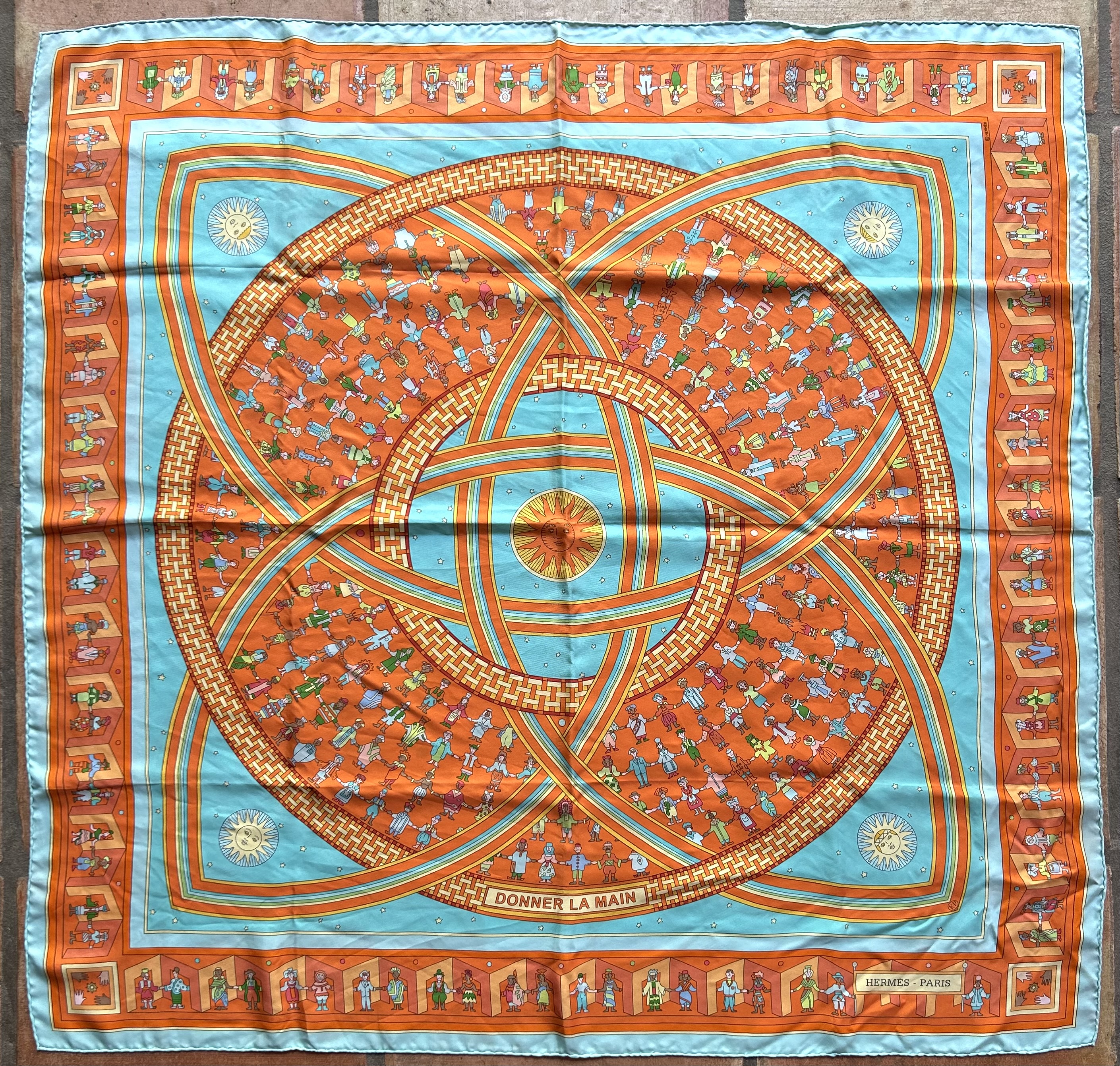 Hermès Donner La Main Scarf~P77730949