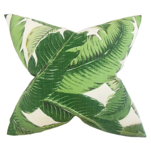 Palm Pillow, Green~P76716244