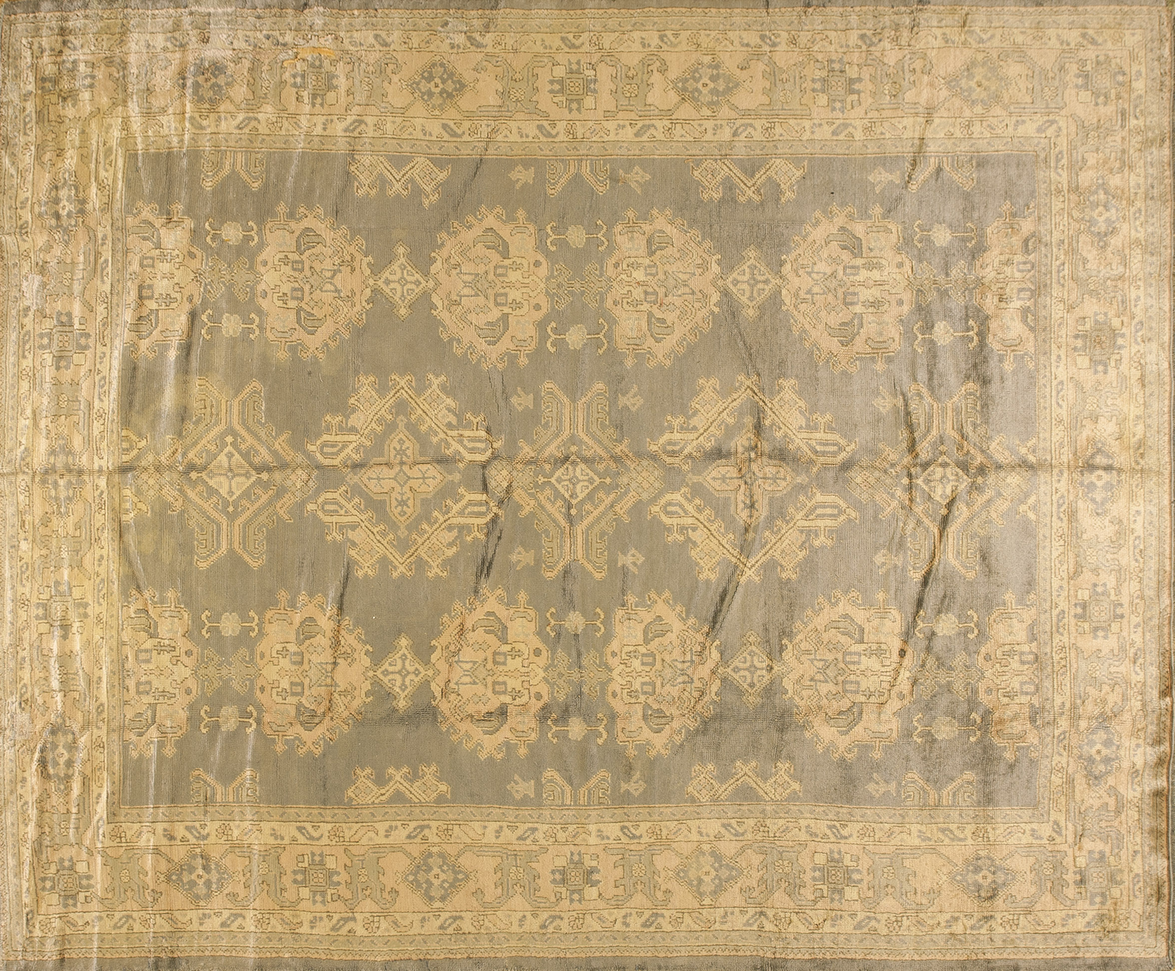 Early 20th Century Turkish Oushak Carpet~P77653089