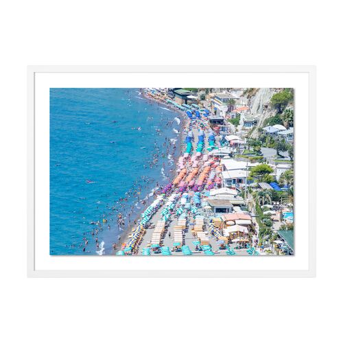 Richard Silver, Overview Ischia Beach Umbrellas Photograph