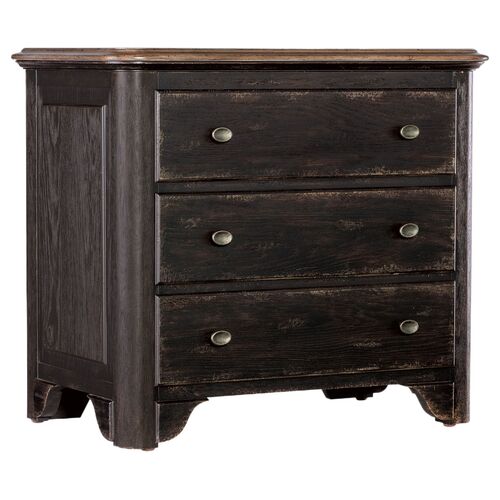 Americana 3-Drawer Nightstand