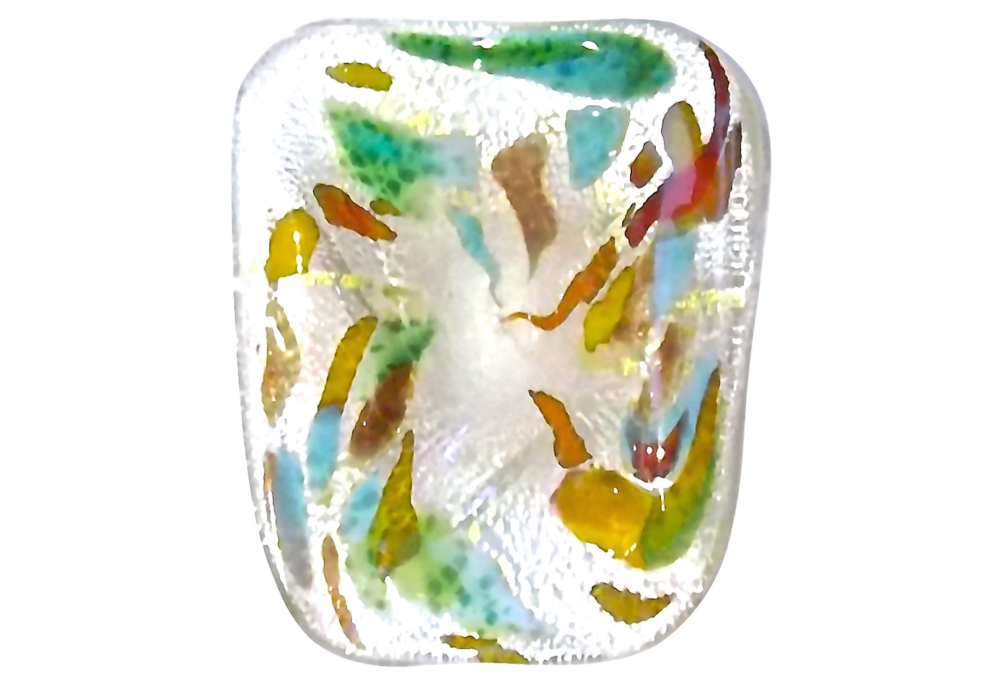 MCM Irridescent Colored Glass Dish~P77162949