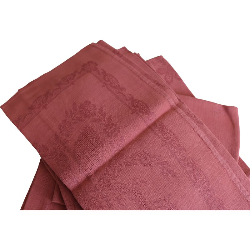 Rose Victoria - Antique French Rose Dinner Napkins, S/6 | One Kings Lane