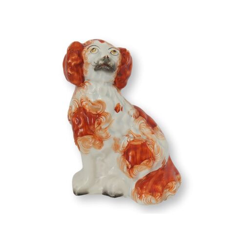 Antique Staffordshire Dog / King Charles Antique Staffordshire Dog / King Charles~P77681962
