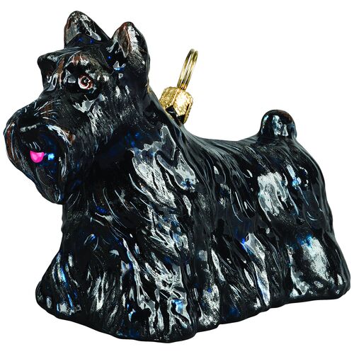 Scottish Terrier Ornament, Black Scottish Terrier Ornament, Black~P77493052