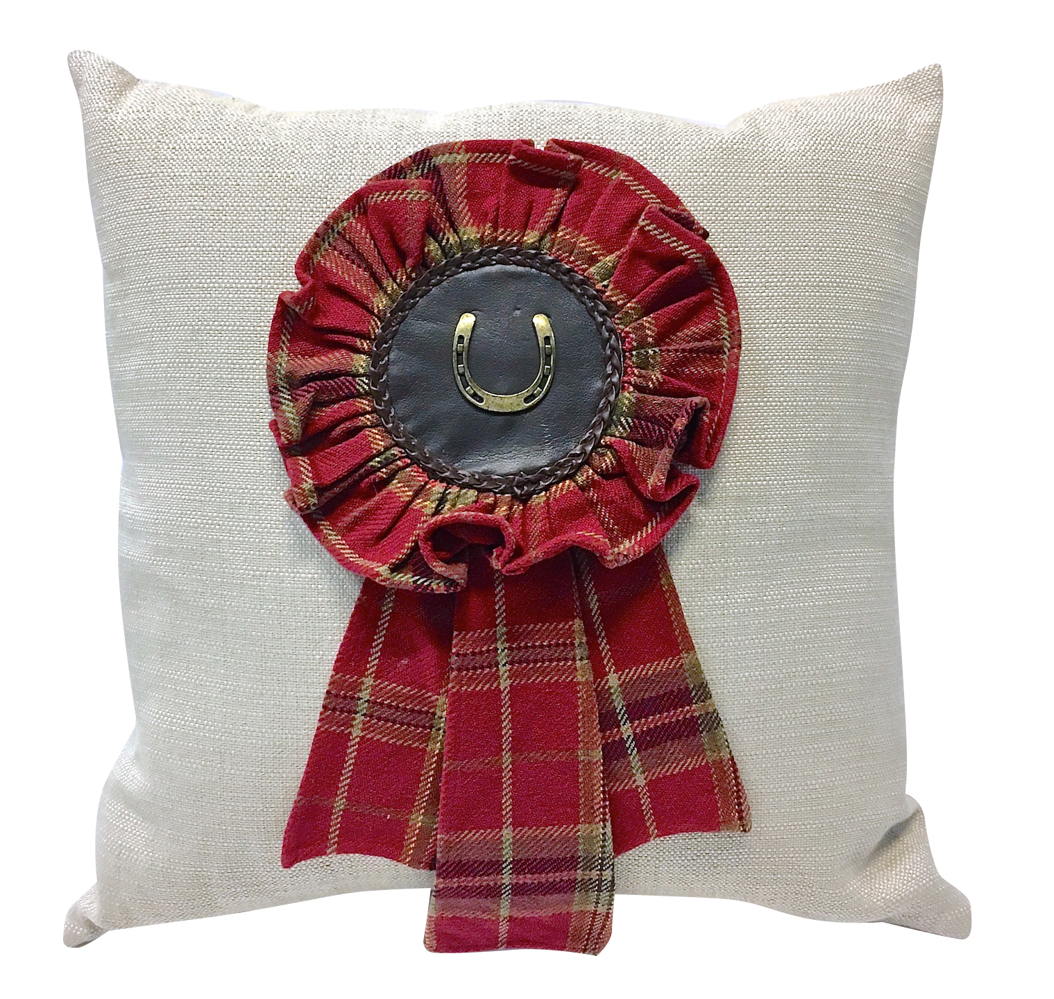 Equestrian Ribbon Style Pillow~P77662489