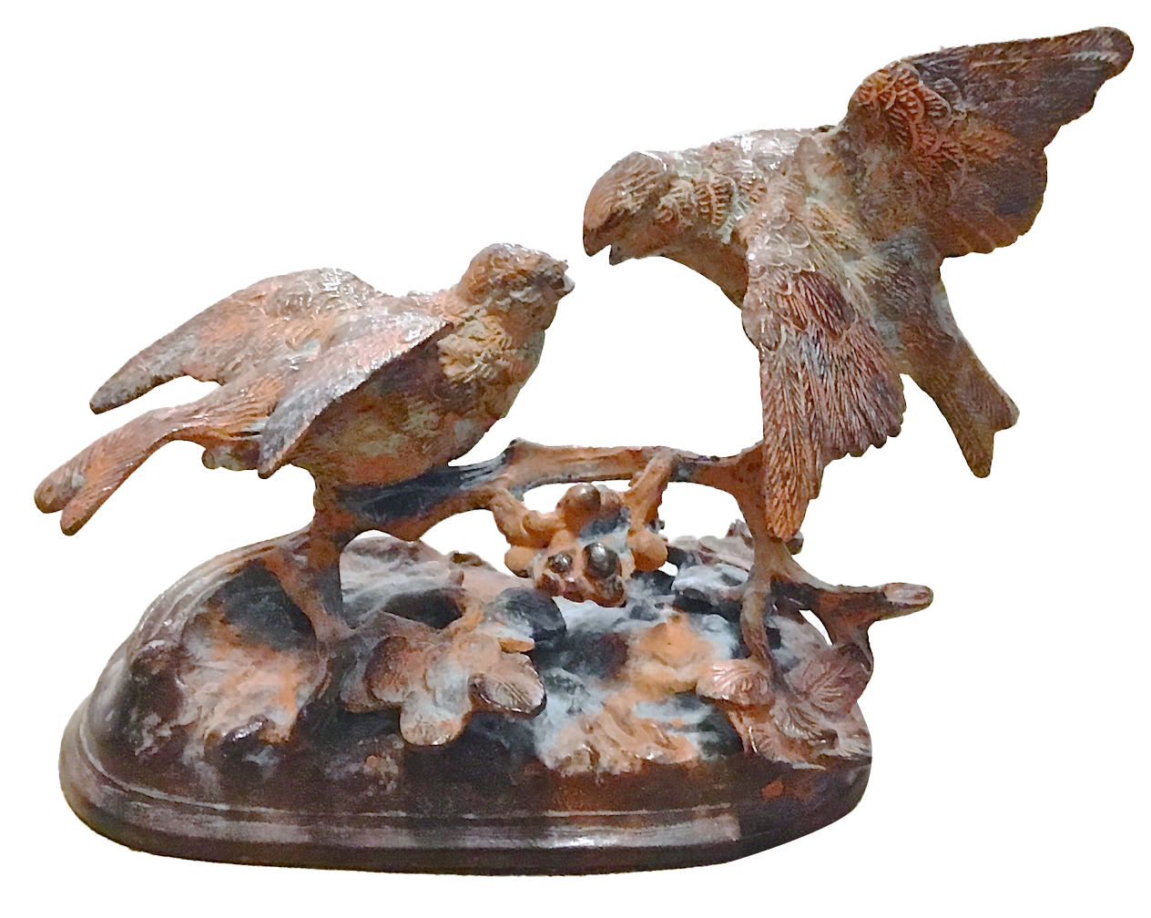Wildbirds Bronze Sculpture