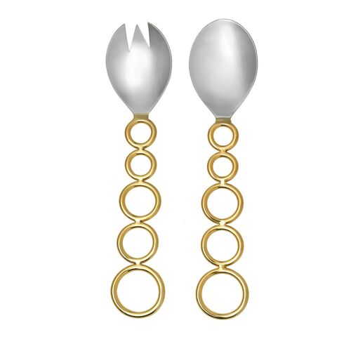 Sphere Salad Server Set