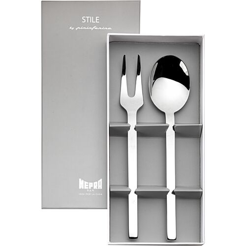 2-Pc Stile Serving Set, Stainless Steel~P77647032