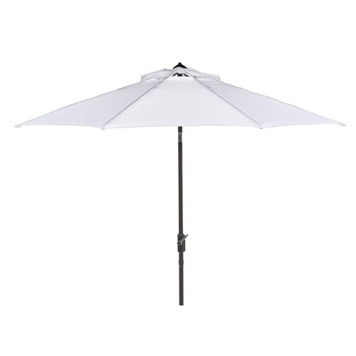 Siesta Outdoor Patio Umbrella, White~P66952985