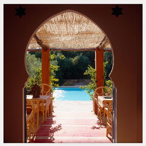 Spanish Roof Photo, 24" x 24"