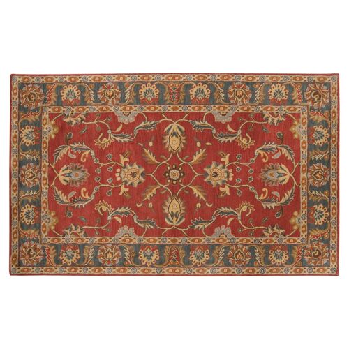 Buckeye Rug, Burgundy