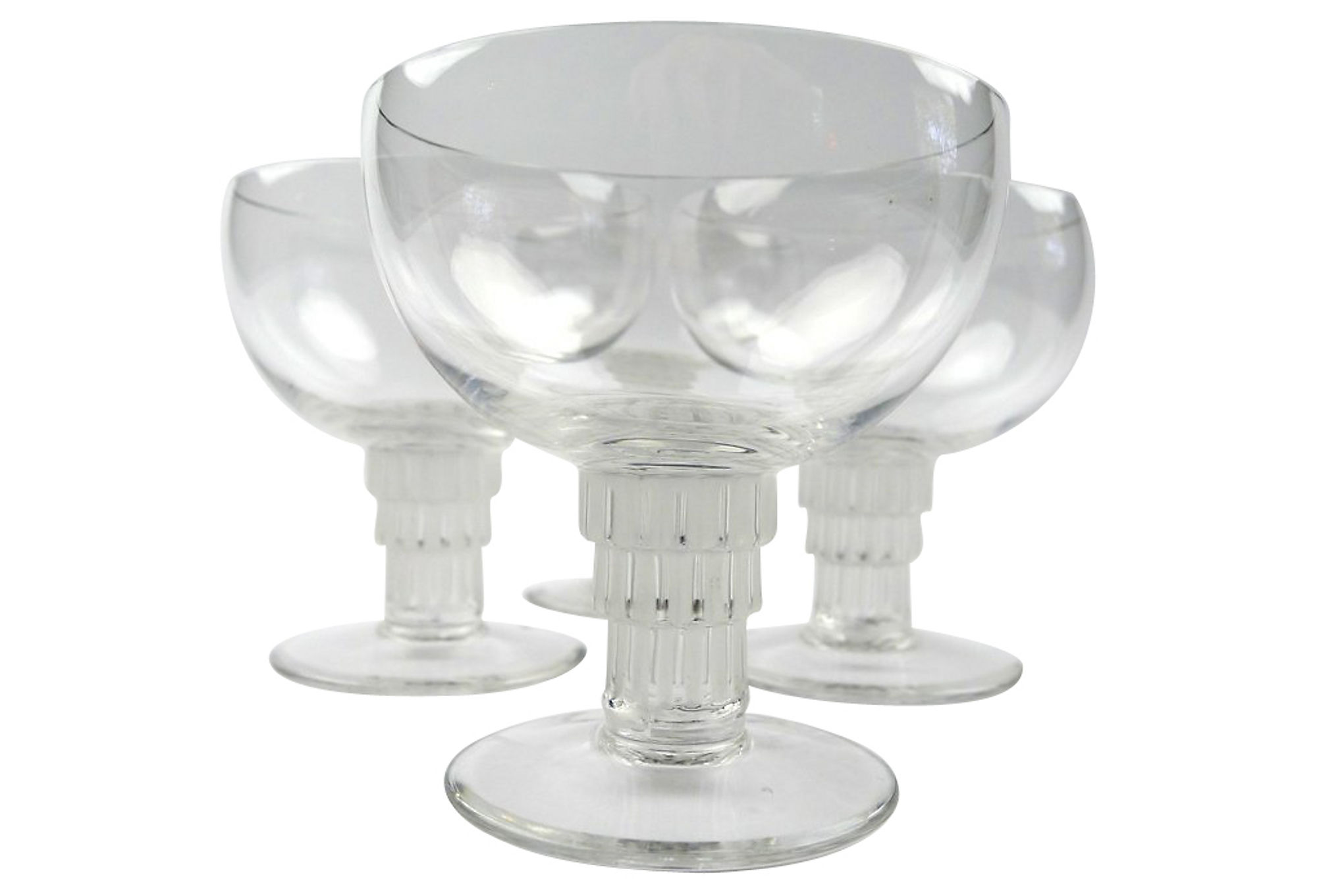 Lalique French Art Deco Crystal Glasses~P77096660