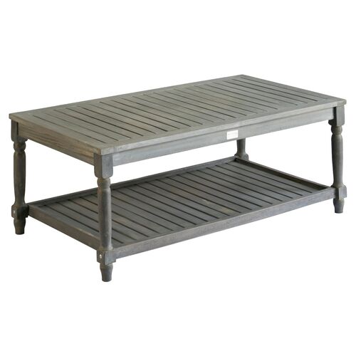 Lovell Outdoor Coffee Table, Gray~P60894717