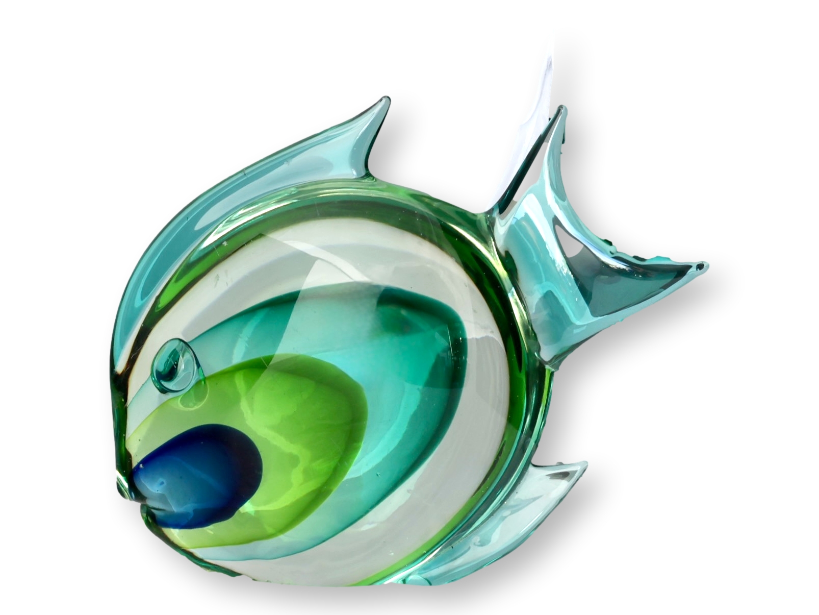 Hand-Blown Art Glass Fish~P77718950