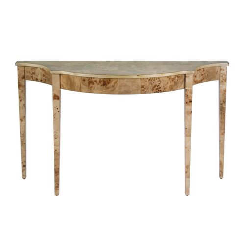 Harlow 54" Demilune Traditional Console Table Harlow 54" Demilune Traditional Console Table